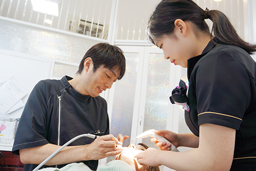 治療前の口腔診断